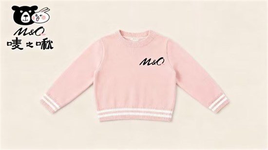 唛之啾女童短款毛衣新品暖心登场！