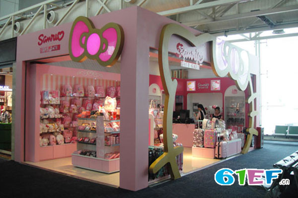 Hello Kitty集合店店铺展示