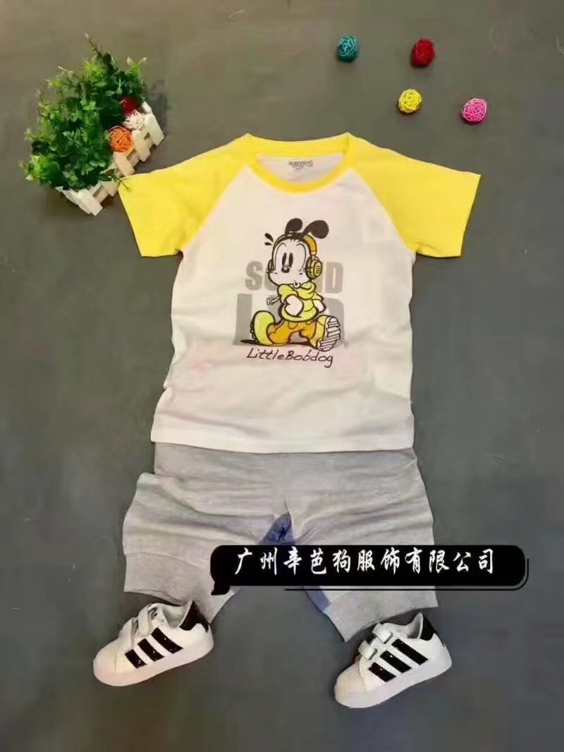 广州辛芭狗服饰之迪士尼和巴布豆童装品牌2017年夏季新品