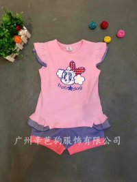 广州辛芭狗服饰之迪士尼和巴布豆童装品牌2017年夏季新品