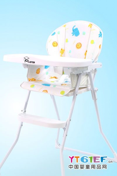 孩子家硕士儿童餐椅便携可折叠宝宝餐椅多功能 吃饭婴儿桌椅宜家用餐椅