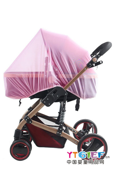 婴儿车蚊帐手推车全罩bb宝宝小孩儿童纹帐新生儿防蚊罩