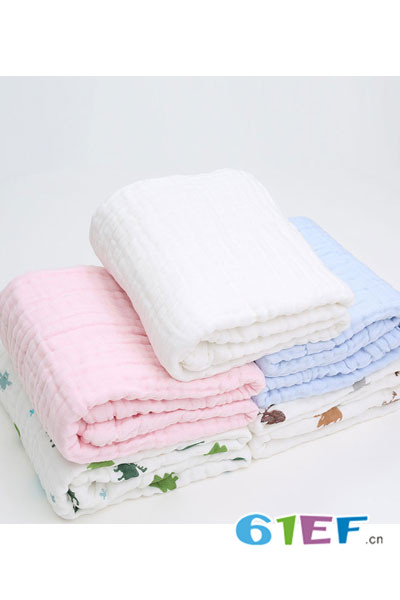 CottonFactory植棉制童装品牌6层纱布浴巾