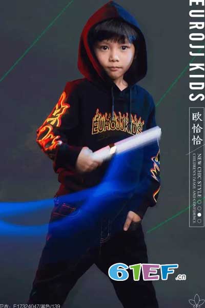 东莞金尚服饰有限公司品牌2017年秋冬休闲字母男T