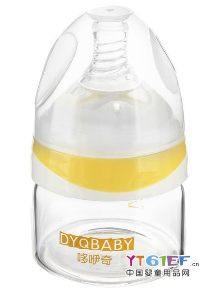 婴童用品宽口径初生婴儿玻璃奶瓶