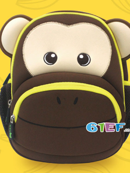NOHOO诺狐婴童用品卡通动物小猴双肩背包