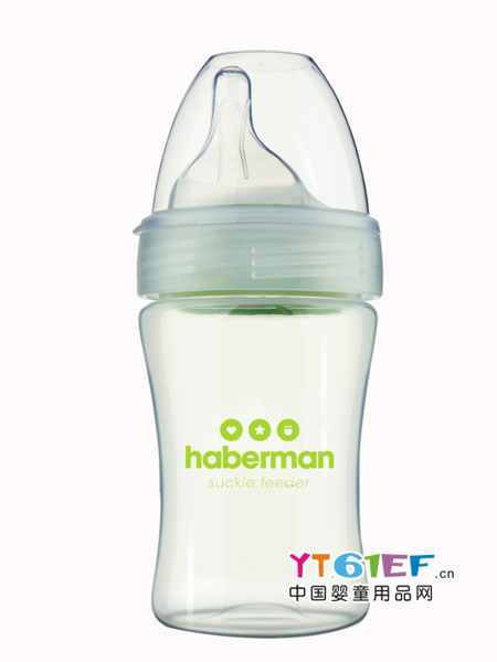 哈伯曼婴童用品玻璃奶瓶240ml