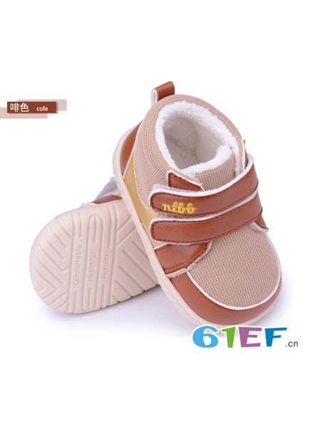 娜拉宝贝童鞋品牌珊瑚绒婴儿鞋防滑学步鞋