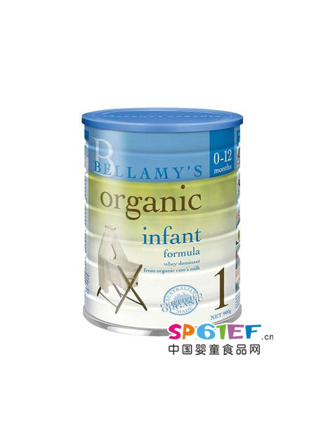 Milk Family婴儿食品澳大利亚贝拉米有机奶粉1段900g