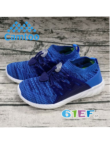 童鞋品牌2018春夏飞织鞋舒适运动鞋防滑儿童跑步鞋