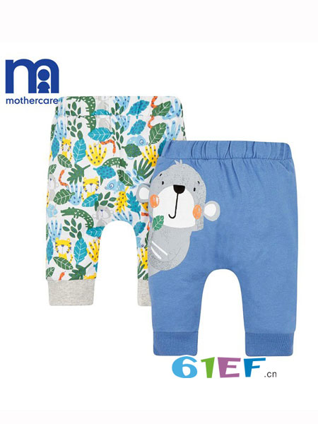 mothercar童装品牌2018春夏两用裆开裆长裤男童女童裤