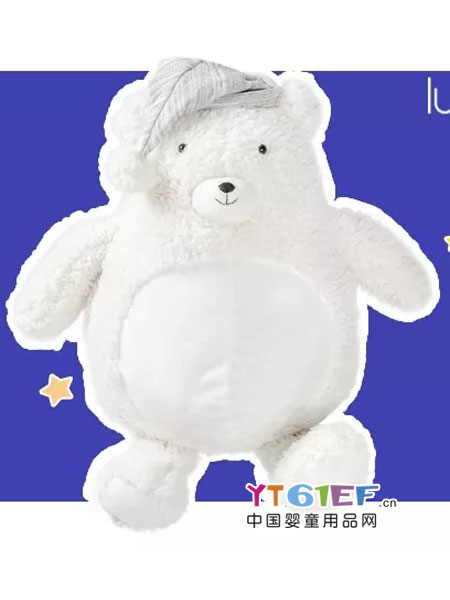 儿童婴童用品2018春夏抱枕靠垫绒玩具北极可爱大号毛娃娃