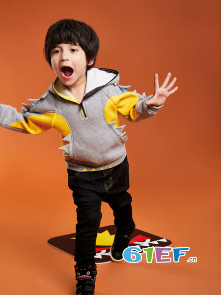 ELSTINKO童装品牌中大童男孩韩版两件套休闲