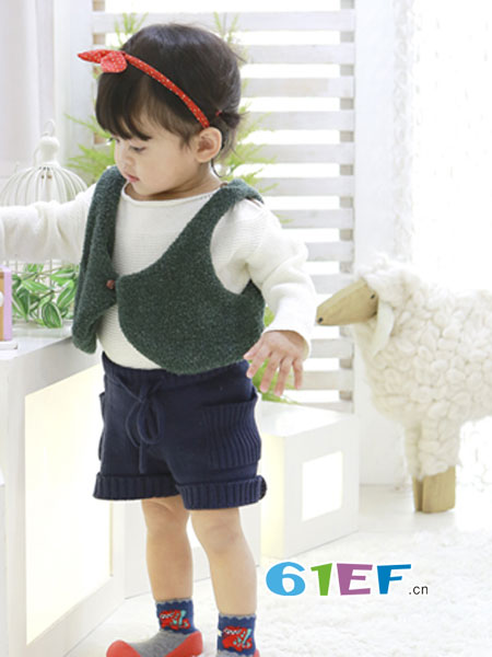 阿弟葩鞋童装品牌2018春夏三件套韩版婴幼儿套装衣服