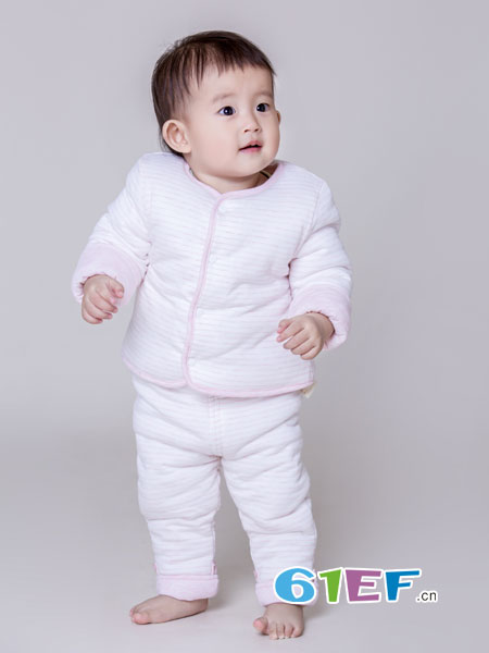 G100寄意百童装品牌宝宝外出抱衣服秋冬装新生儿外套装棉衣