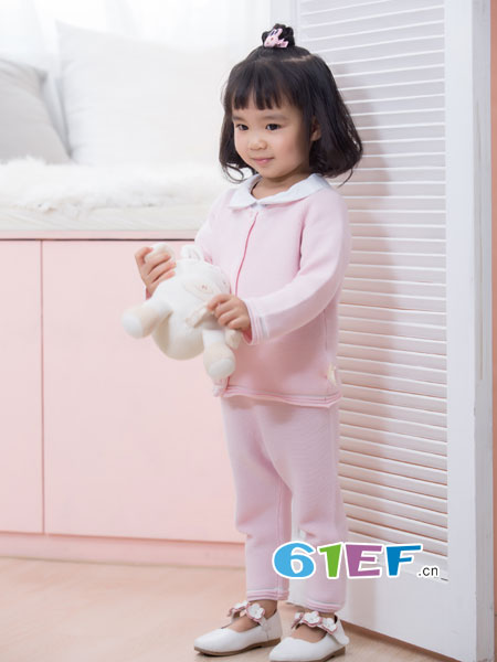 G100寄意百童装品牌开衫毛衣婴儿小童纯色上衣