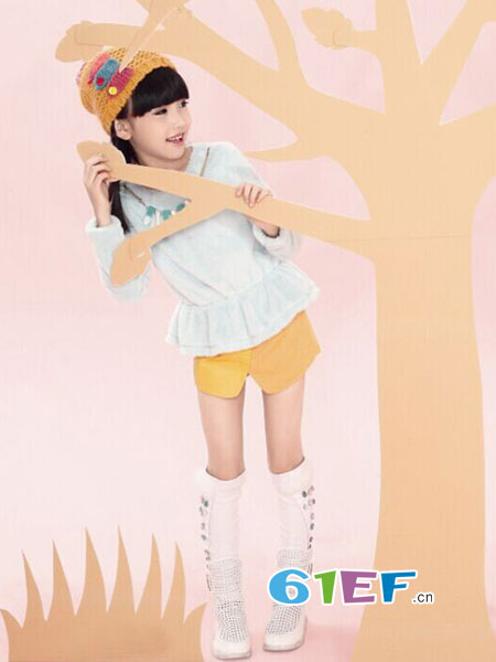 巴比兔童装品牌2018秋冬童装套装韩版儿童衣服女孩宝宝三件套