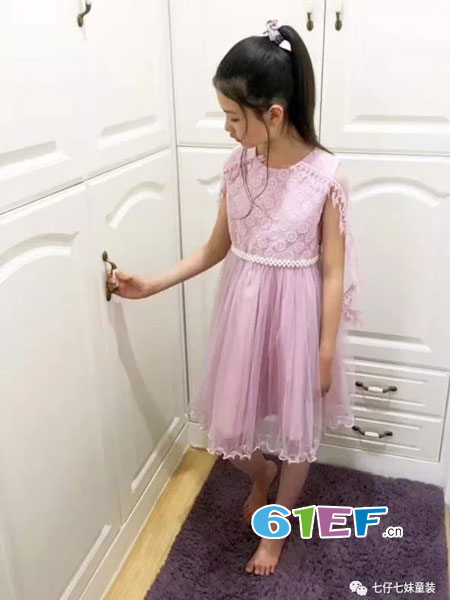 童装品牌2018春夏新款韩版时尚儿童连衣裙洋