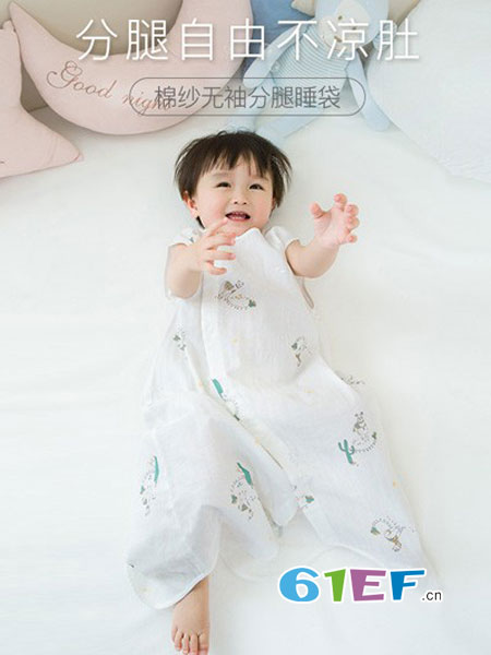 良良童装品牌2018春夏婴幼儿棉质新品哈衣爬服新生儿内衣短袖