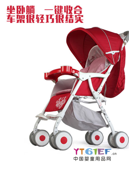 婴童用品2018春夏可折叠婴儿推车 便捷轻便伞车儿童手推车