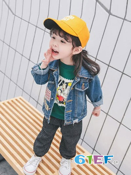 童装品牌2018秋冬儿童牛仔衣婴儿夹克韩版