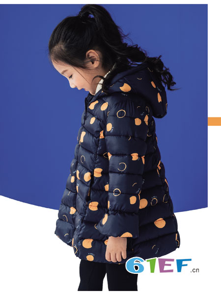 吉象贝儿童装品牌2018秋冬纯色带口袋加厚舒适针织衫