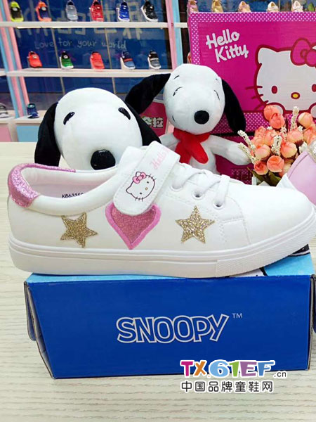Hello Kitty凯蒂猫童鞋品牌2018秋冬女童小白鞋男童运动鞋