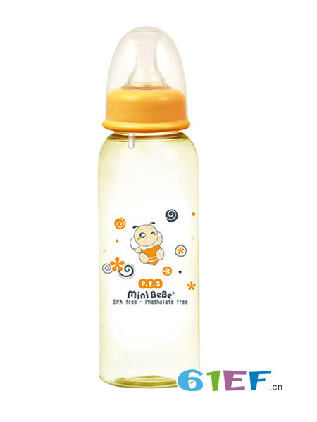 小蜜蜂婴童用品2018春夏PSE防胀气标准奶瓶