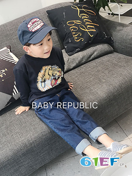 Baby Republic童装品牌2018春夏图案长袖外套