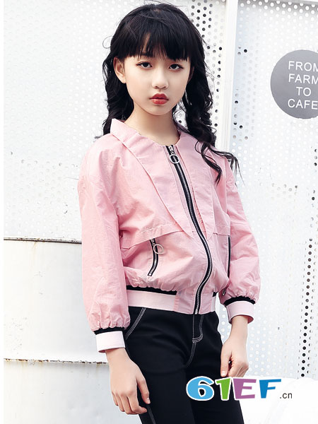 童装品牌2018秋冬款韩版宽松百搭棒球服
