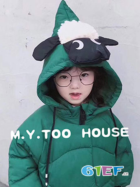 M.Y.TOO HOUSE夢(mèng)想號(hào)童裝品牌2018秋冬棉襖外套加厚保暖