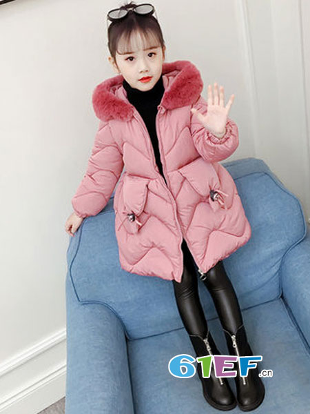 贝可欣童装品牌2018秋冬韩版儿童加厚棉袄外套