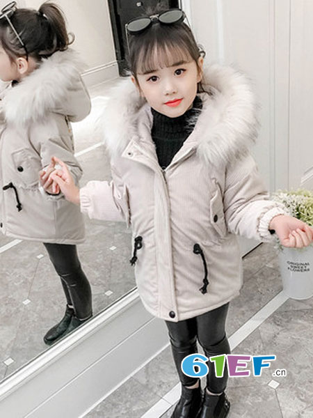 贝可欣童装品牌2018秋冬韩版棉服加厚中大童棉袄