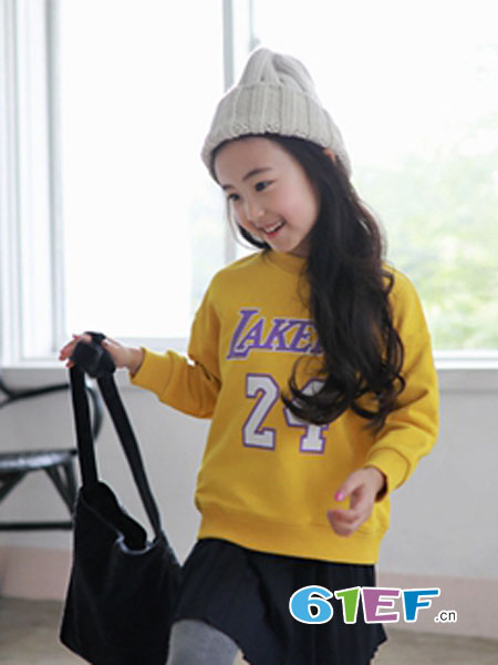 Dooli童装品牌2018秋冬新款时髦套装韩版潮衣洋气中大童儿童时尚两件套
