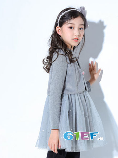 kids puella童装品牌2019春季韩版公主蓬蓬裙