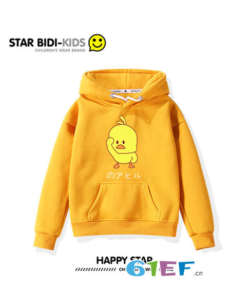 童装品牌2018秋冬加绒加厚卡通潮衣服