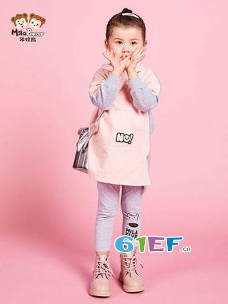 米拉熊童装品牌2019春季洋气卫衣儿童卫衣女孩