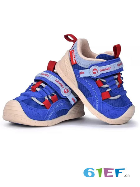 基诺浦童鞋品牌2019春季运动鞋加绒儿童保暖鞋子男女童机能鞋