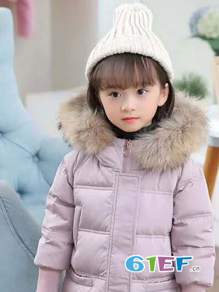 小小baby童装品牌2018秋冬中长款棉服保暖棉衣外套童装儿童加厚