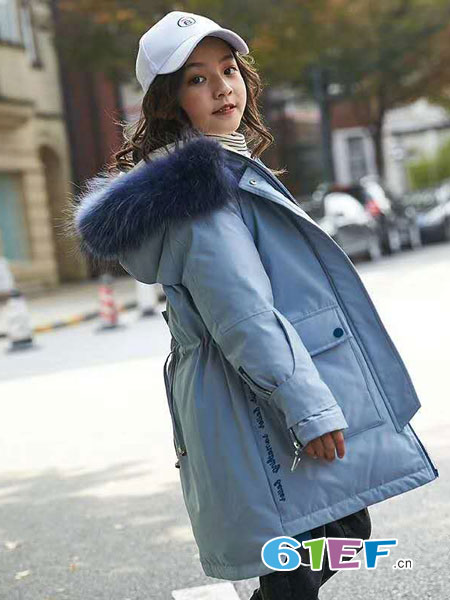 小小baby童装品牌2018秋冬女童中长款韩版加厚洋气童装外套潮
