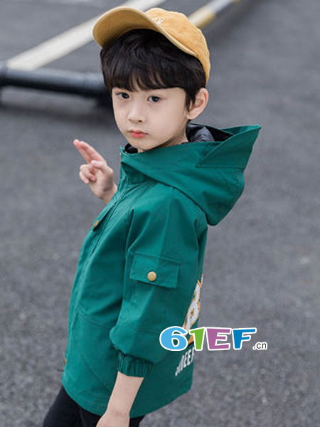 童装品牌2019春季韩版儿童洋气风衣小孩衣服潮