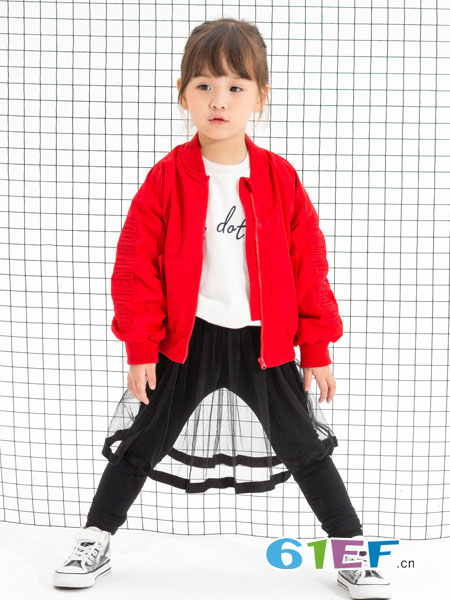 童装品牌2019春季韩版拉链衫夹克儿童洋气棒球服