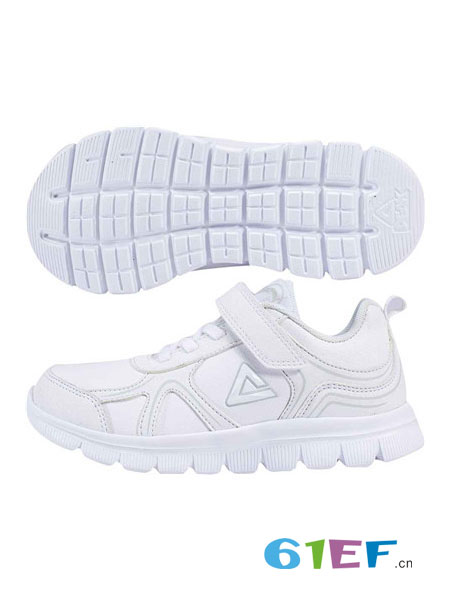 匹克儿童童鞋品牌2019春季男童白色运动鞋休闲鞋跑步鞋