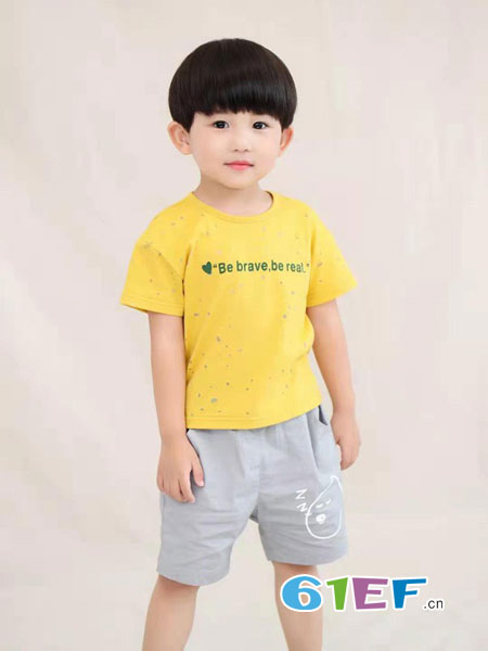KIDO童装品牌2019春夏短袖上衣体恤修身