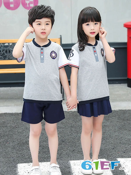 威酷童装品牌2019春夏韩版运动棒球服男女童班服小学生校服套装
