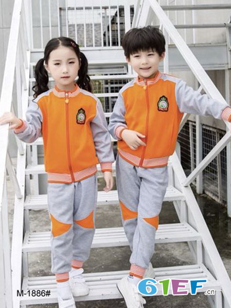 玛咪哇咔童装品牌2019春夏运动套装多种款式学院风英伦风班服校服