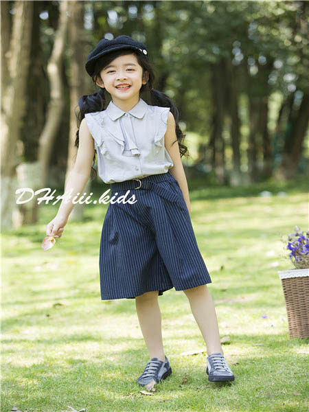 DHAiii.kids童装品牌2019春夏新品衬衫+裤子