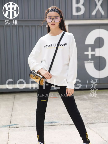 MANGO KIDS童装品牌2019春夏圆领套头休闲卫衣女上衣
