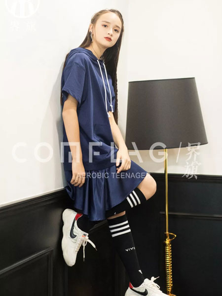 MANGO KIDS童装品牌2019春夏娃娃领宽松短袖系带鱼尾连衣裙