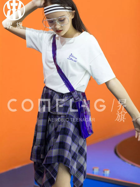 MANGO KIDS童装品牌2019春夏韩版学生百搭跳舞a字裙短裙